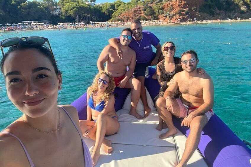 Private Tour North of Ibiza Coves, Beaches and Tagomago Island