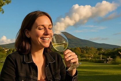 Biologische lunch met wijnproeverij uit Pompeii