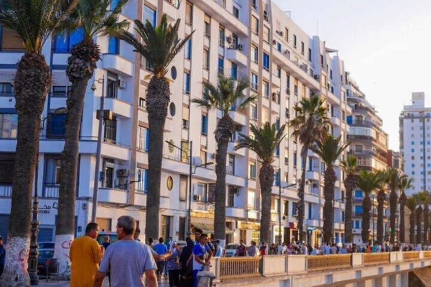 The seafront 