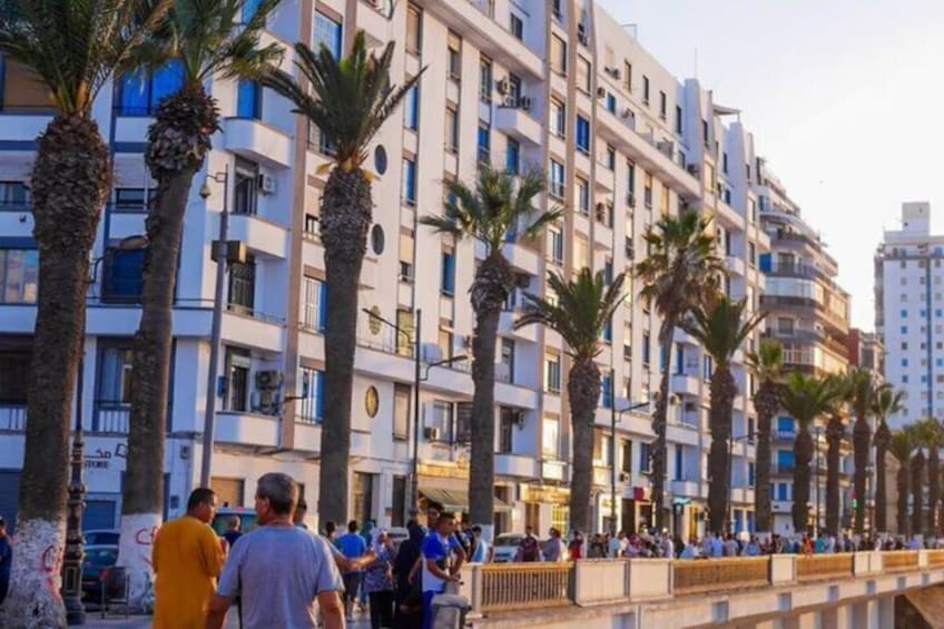The seafront