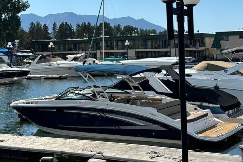  South Lake Tahoe Private Power Boat Experience