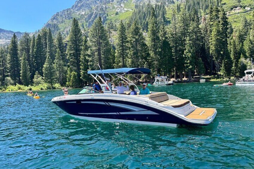  South Lake Tahoe Private Power Boat Experience