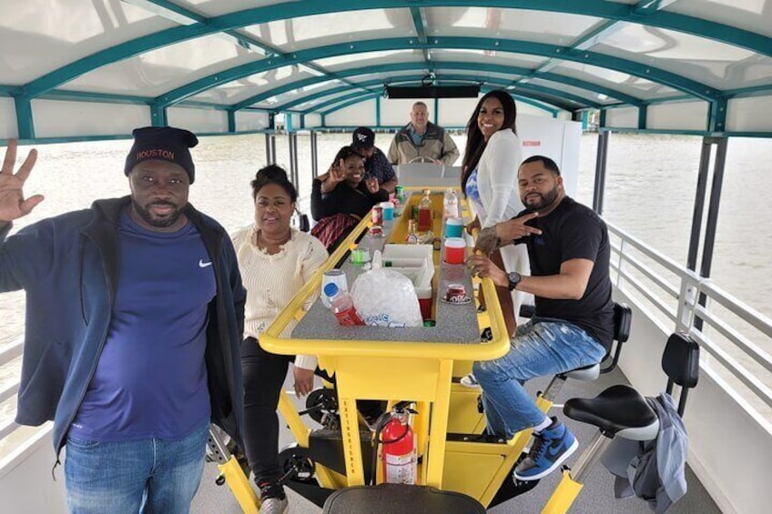 Lake Travis Party Boat and Swimming