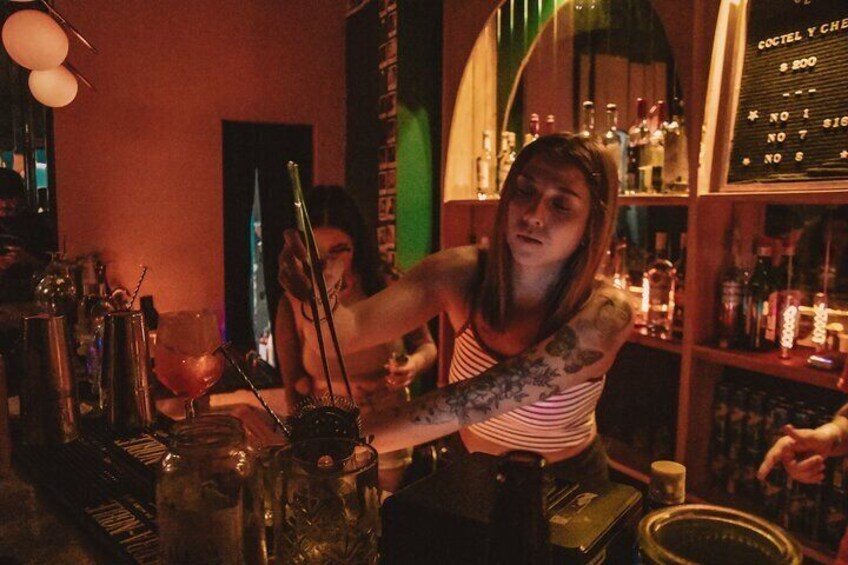 Saturday Night Bar Crawl in Guadalajara Mexico