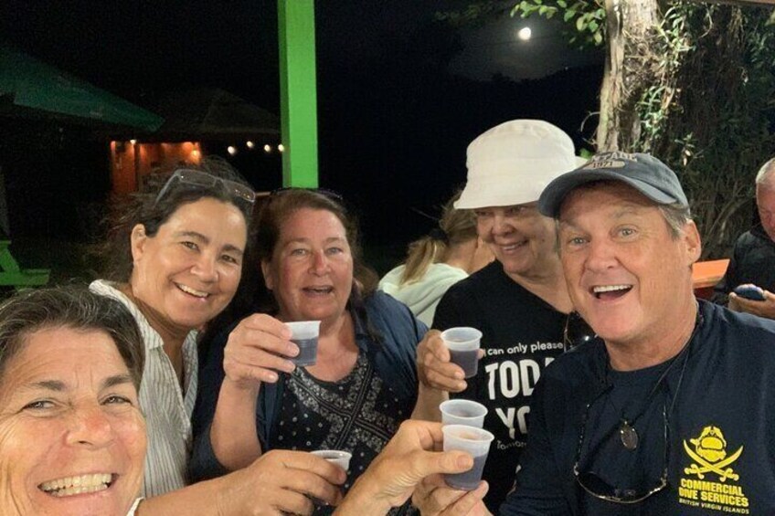 Mamajuana shots are a Caribbean brew known to cause fun!