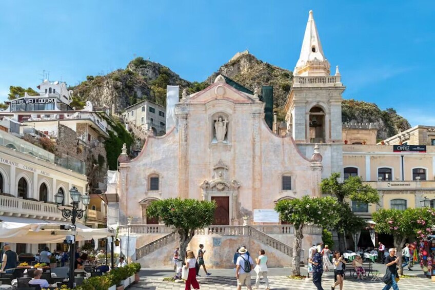 Taormina and Mount Etna 1900