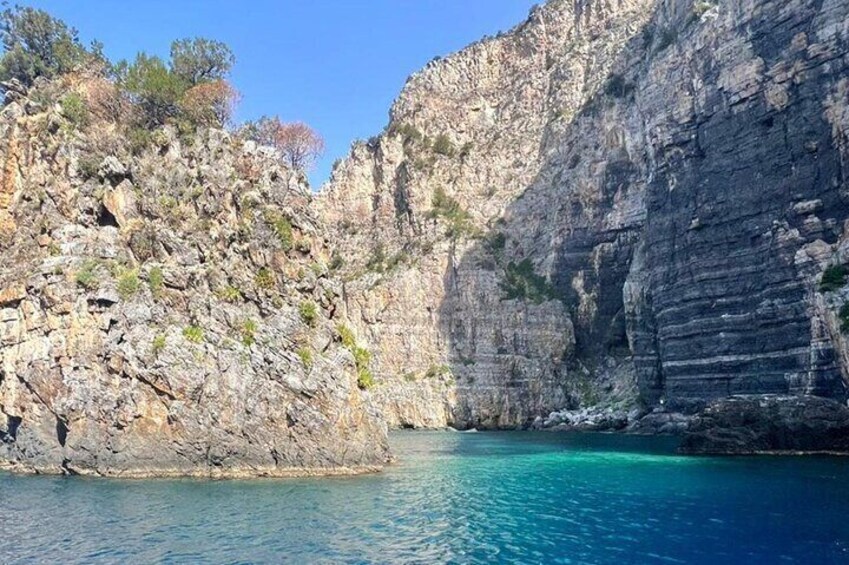 Camerota Boat Tour Exploring Baia Infreschi