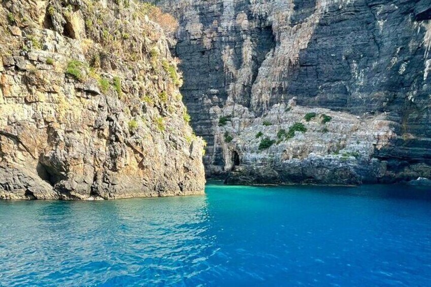 Camerota Boat Tour Exploring Baia Infreschi