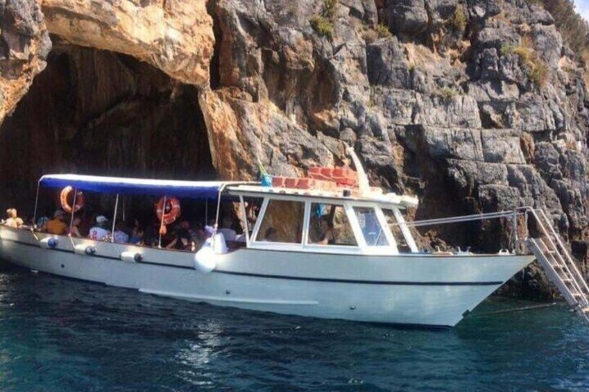 Camerota Boat Tour Exploring Baia Infreschi