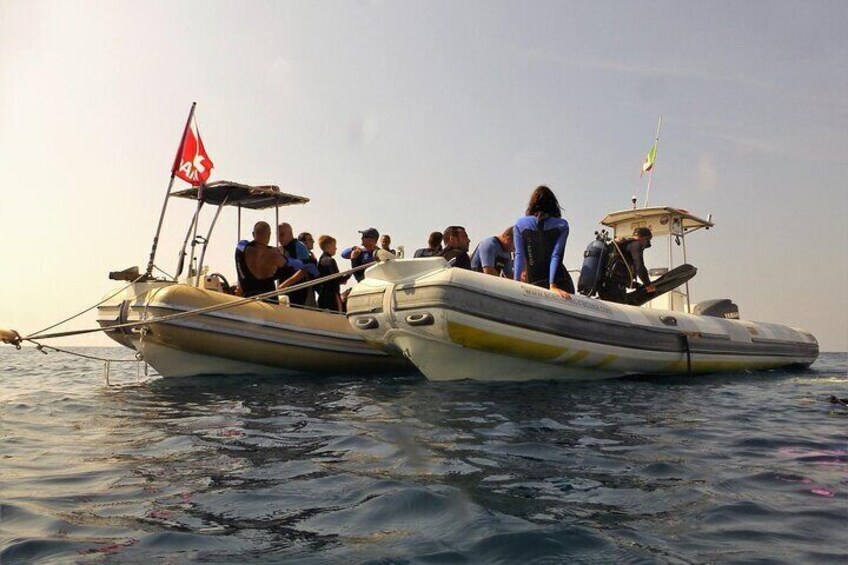 2-Hour Diving & Diving in Marina del Plemmirio Area in Syracuse