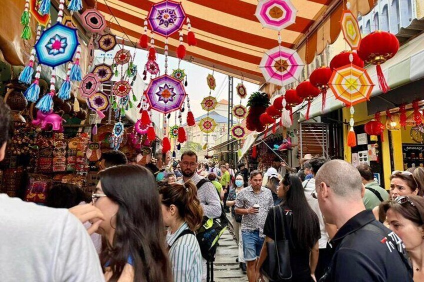 Floating Market & Railway Market Adventure in 28 Languages