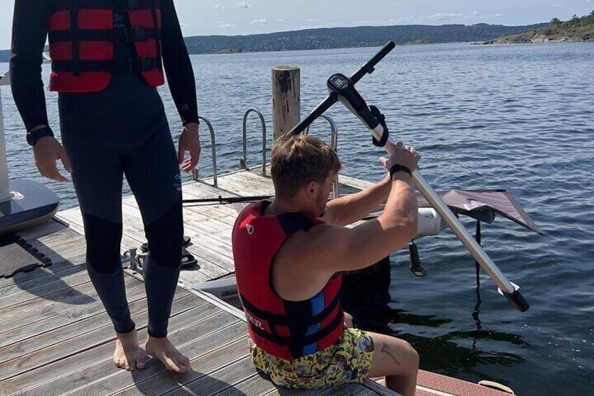 Oslo Private Water Adventure and Flite Scooter Rental