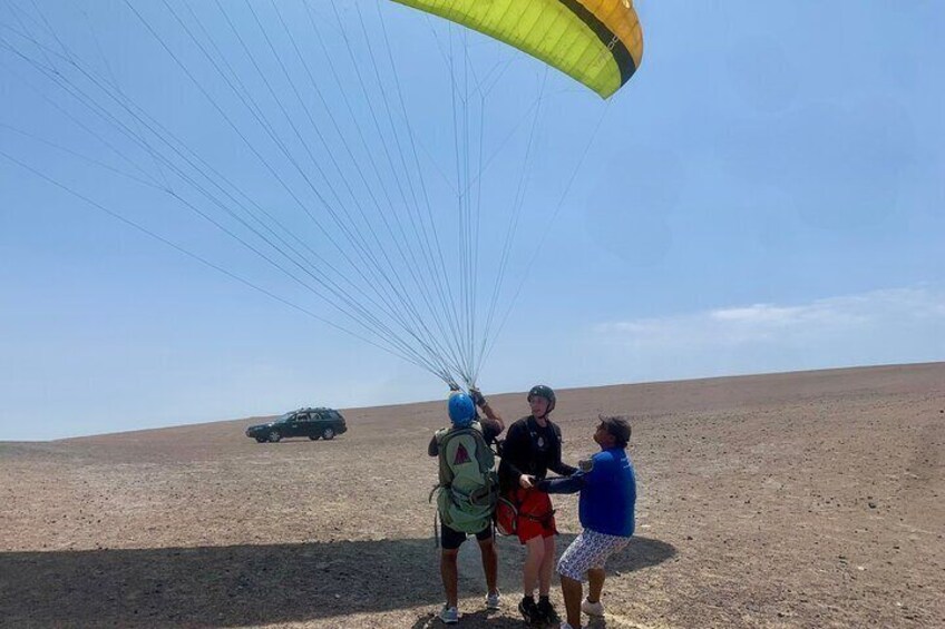 Paragliding Adventure in Paracas Desert 