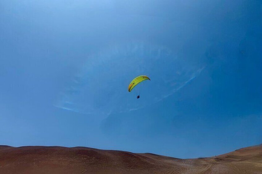 Paragliding Adventure in Paracas Desert 