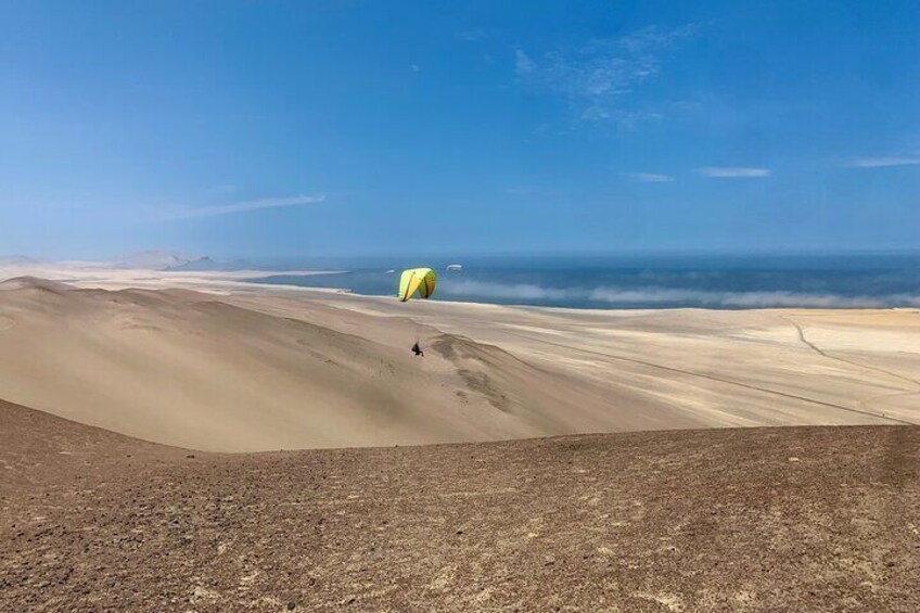 Paragliding Adventure in Paracas Desert 