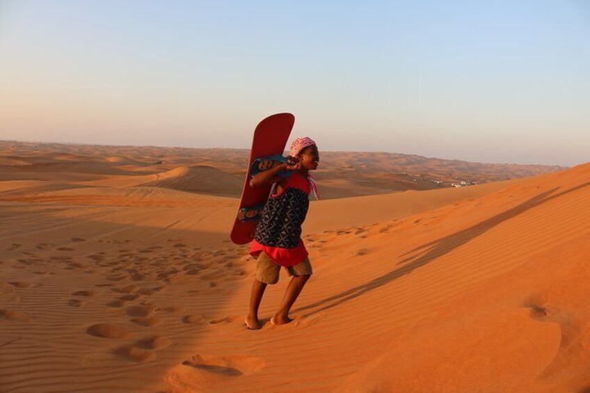 Sand Boarding