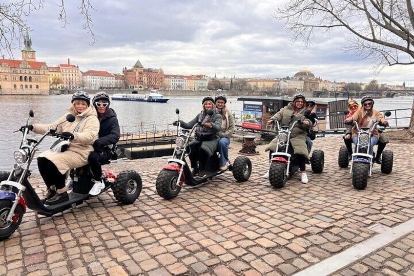 Prague Electric Trike Tour - Sightseeing, Viewpoints & Fun