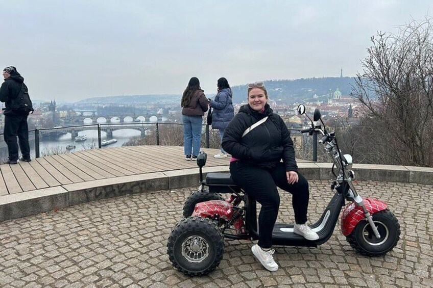 Prague Electric Trike Tour - Sightseeing, Viewpoints & Fun 