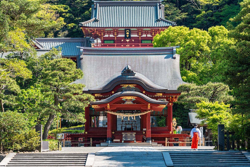 Seaside Kamakura, Enoshima, and Asakusa 1 Day Bus Tour