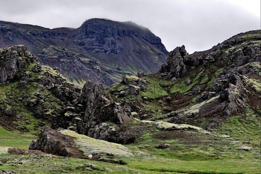 Hengill's peak