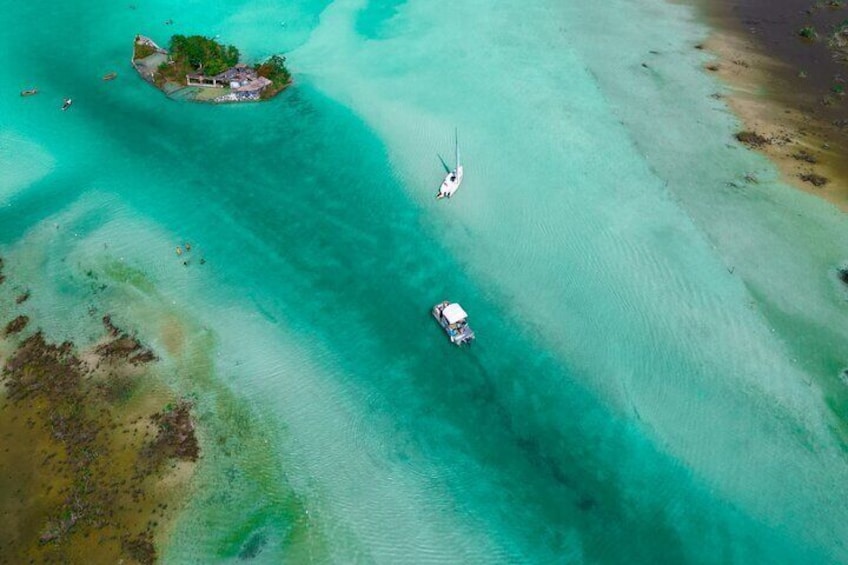 The entrance to the sea