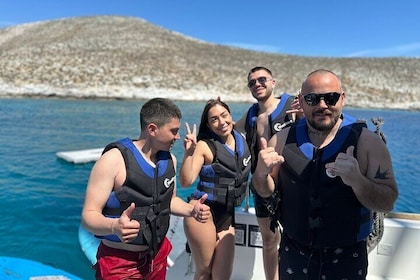 Guided SUP Safari & Catamaran Cruise Dia Island & Cretan Treats
