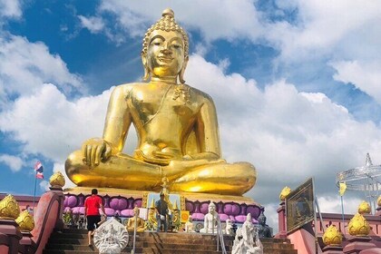 ChiangRai Long Neck Big Buddha Red Temple GoldenTriangle Tour