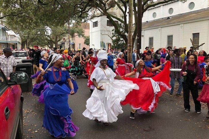 Krewe du Kanaval Mardi Gras Celebration, Treme