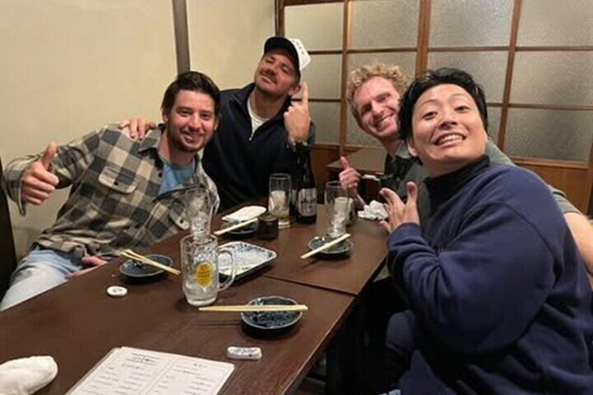 Osaka Old Town around Osaka Castle Izakaya Tour