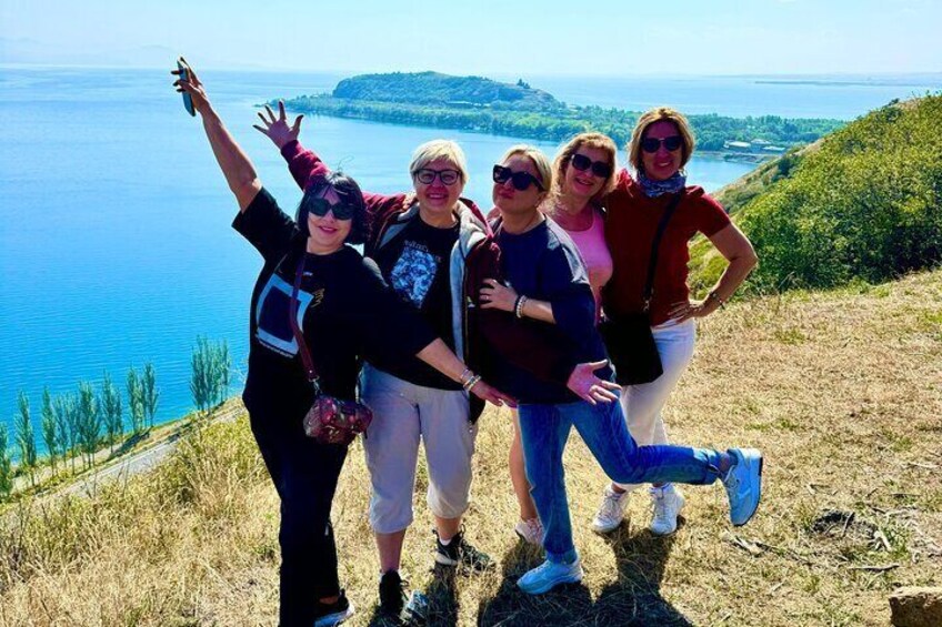 Girls having fun