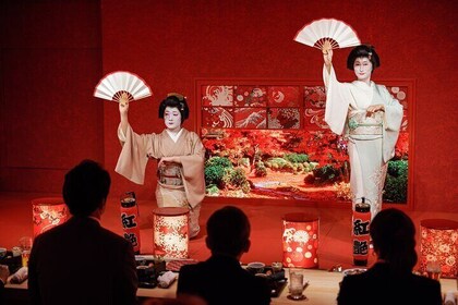 Tokio Exhibición de Geishas Tradicionales y Experiencia culinaria japonesa