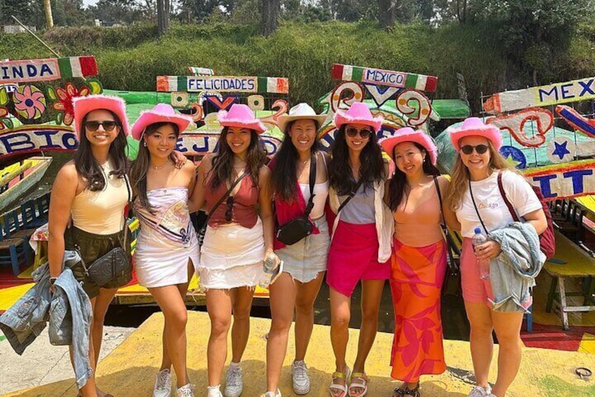 Best hen or bachelor party on the boat ride in Mexico City