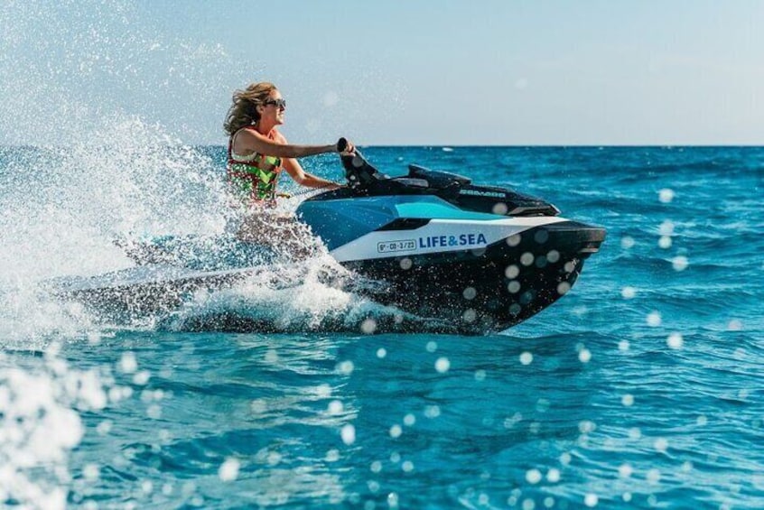 Jet Ski Tour in S ́Arenal Playa de Palma