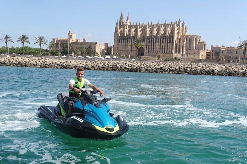 Jet Ski Tour in S ́Arenal Playa de Palma