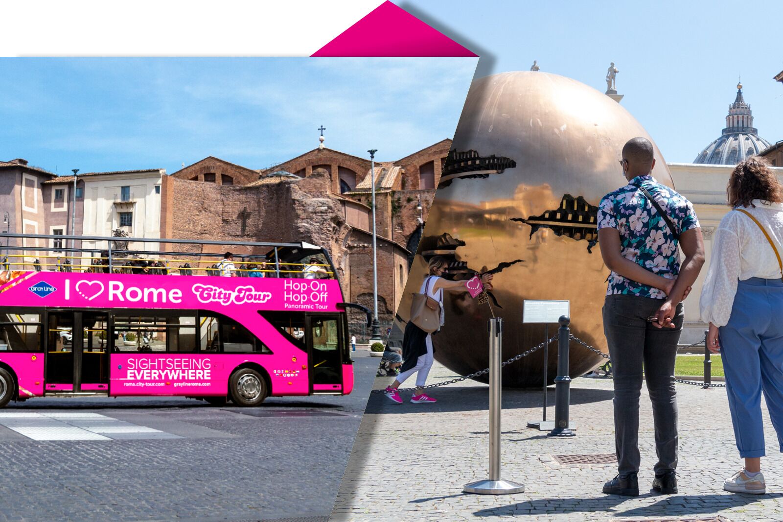 Skip-the-Line Vatican Entry & Panoramic Open Bus Tour