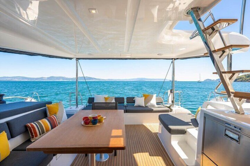Gourmet excursion Sunset in Catamaran - Red Island