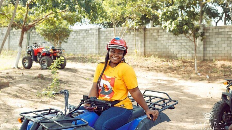 Atv and Waterfall Adventure through Aburi