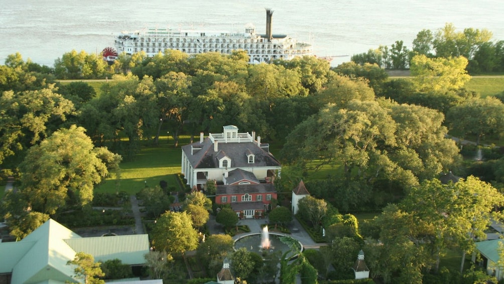 Aerial day view of New Orleans
