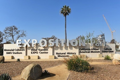 Exposition Park Tour: Sports, Dinosaurs, and Space Adventure