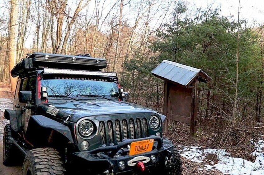 Private Flagpole to Reddish Knob Off-Road Adventure