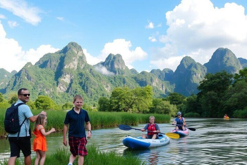 Vang Vieng 2 Day Shared Hot Air Balloon Tour