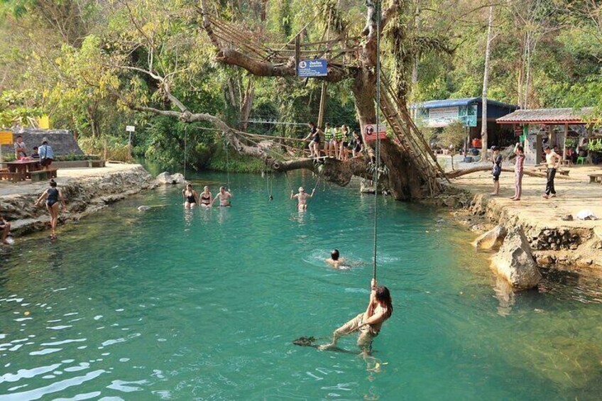 Vang Vieng 2 Day Shared Hot Air Balloon Tour