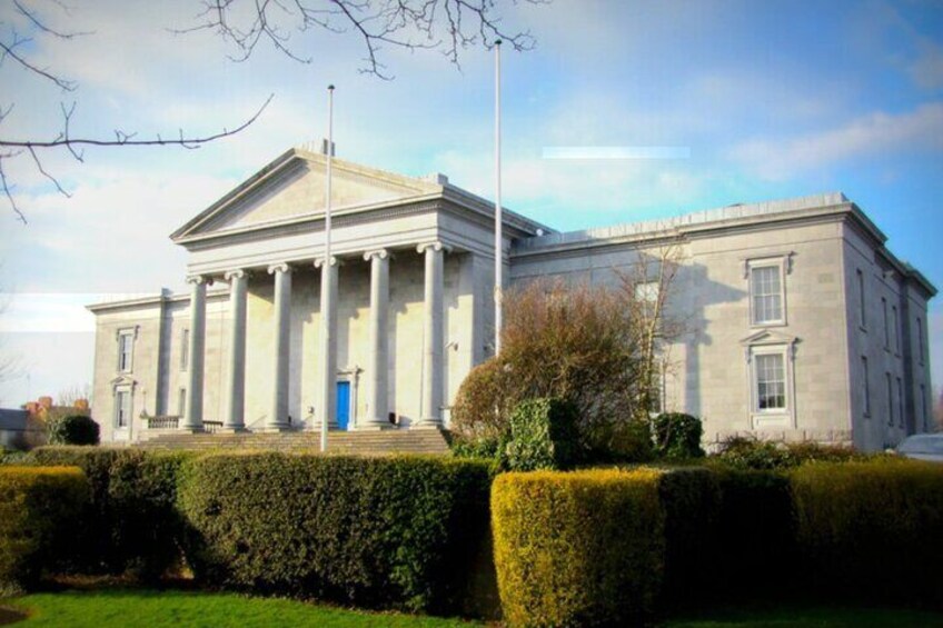 Ennis Courthouse - old photo