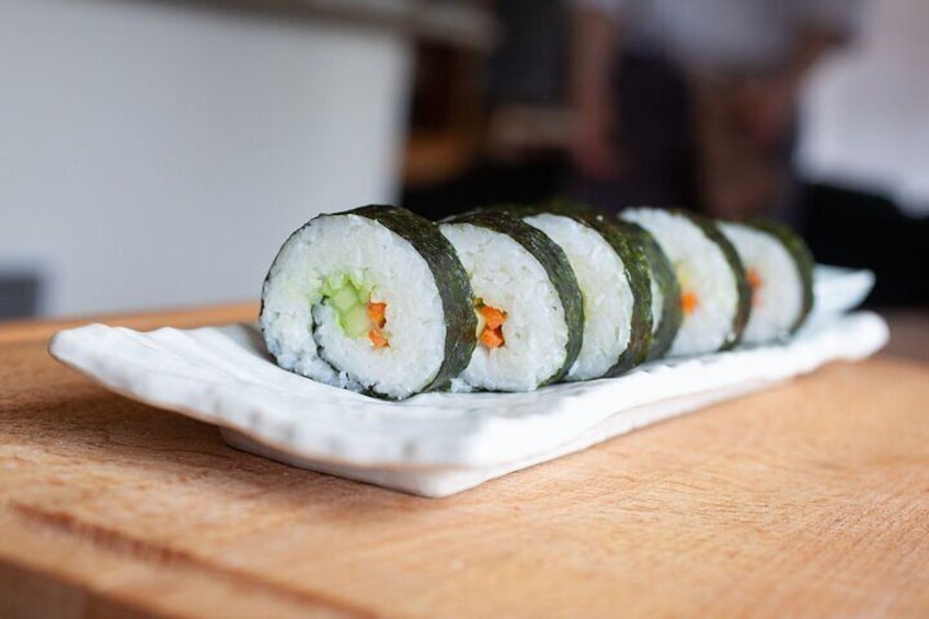 Sushi Making Cooking Class at a Local Brewery in Charlotte
