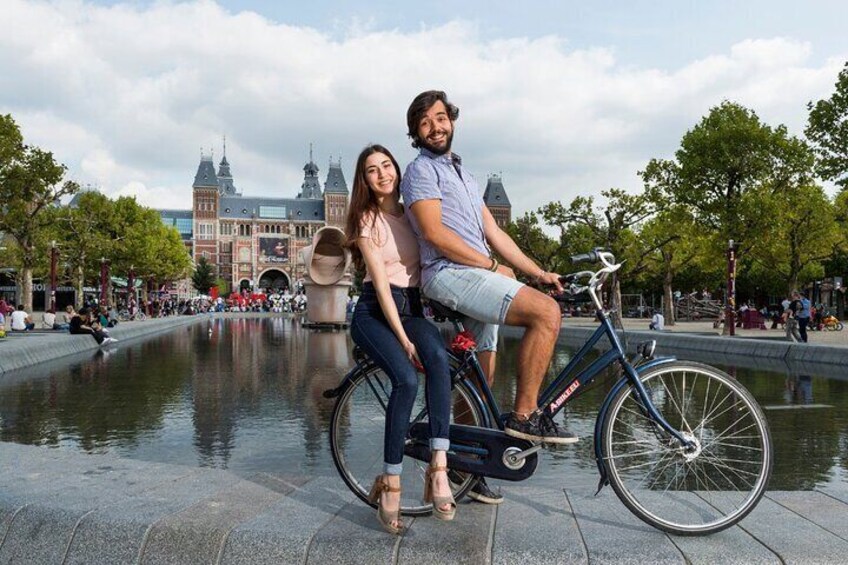 Explore Amsterdam Highlights in a Tailored Bike Adventure