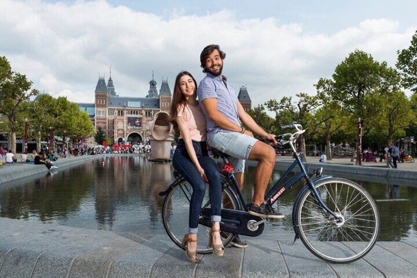 Explore Amsterdam Highlights in a Tailored Bike Adventure