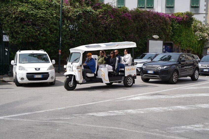 Naples Tuk Tuk Experience Views and Vineyards
