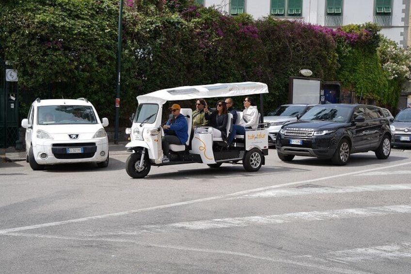 Naples Tuk Tuk Experience Views and Vineyards
