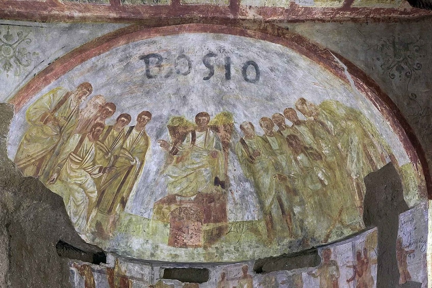 Picture 2 for Activity Rome: Catacombs of Domitilla Entry Ticket & Guided Tour