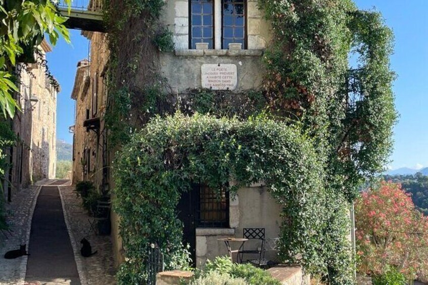 Medieval villages not far from Nice in the French Riviera France